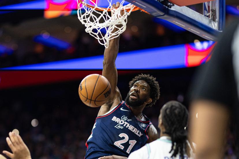 Joel Embiid anotó 51 puntos, el máximo de la temporada